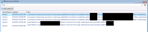 Error Log Results w blank boxes Small2